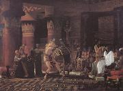 Alma-Tadema, Sir Lawrence, Pastimes in Ancient Egypt 3000 Years Ago (mk23)